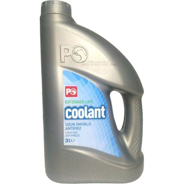 Petrol Ofisi Coolant 3LT Kırmızı Antifriz  - En yeni tarihli Antifrizler. 